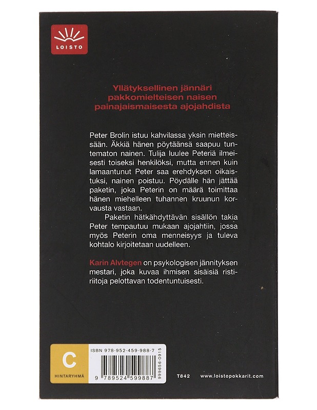 Syyllisyys - Alvtegen, Karin - Jännitys ja dekkarit - 10105485282 - 1