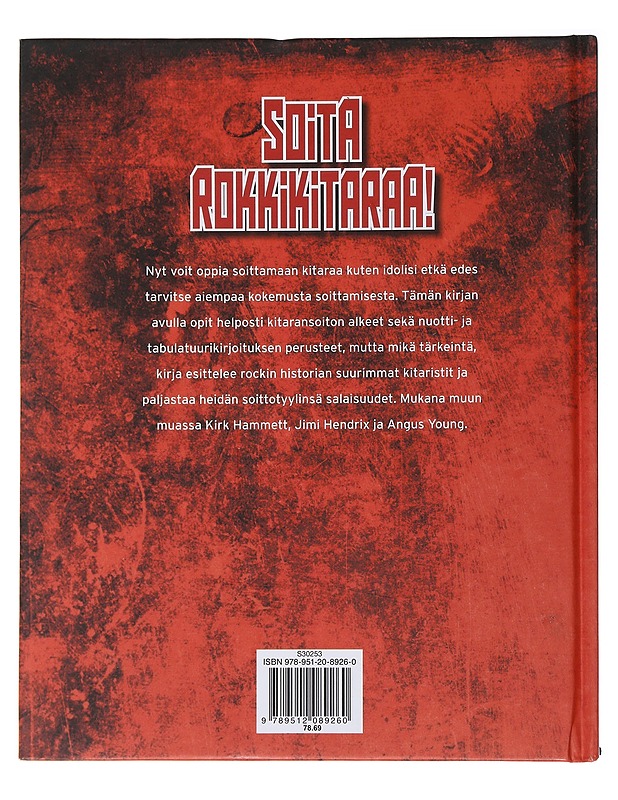 Soita rokkikitaraa : opas suurten kitaristien tyyleihin - Quistgaard, Jacob - Musiikki- ja elokuvakirjat - 10105485286 - 1