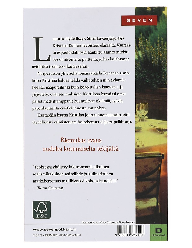 Juhannus italialaiseen tapaan - Annakaisa Iivari - Romaanit ja novellit - 10105485293 - 1
