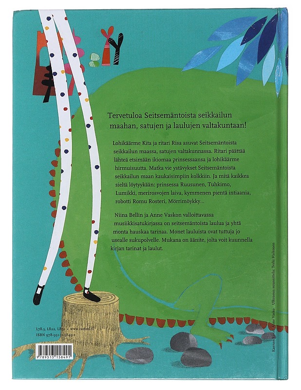 Pikku juttu : musiikkisatukirja lapsille - Bell, Niina - Lastenkirjat - 10105485289 - 1