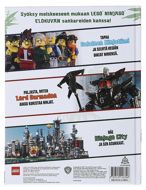 LEGO The Ninjago movie : kuvitettu opas - March, Julia - Lastenkirjat - 10105485290 - 1