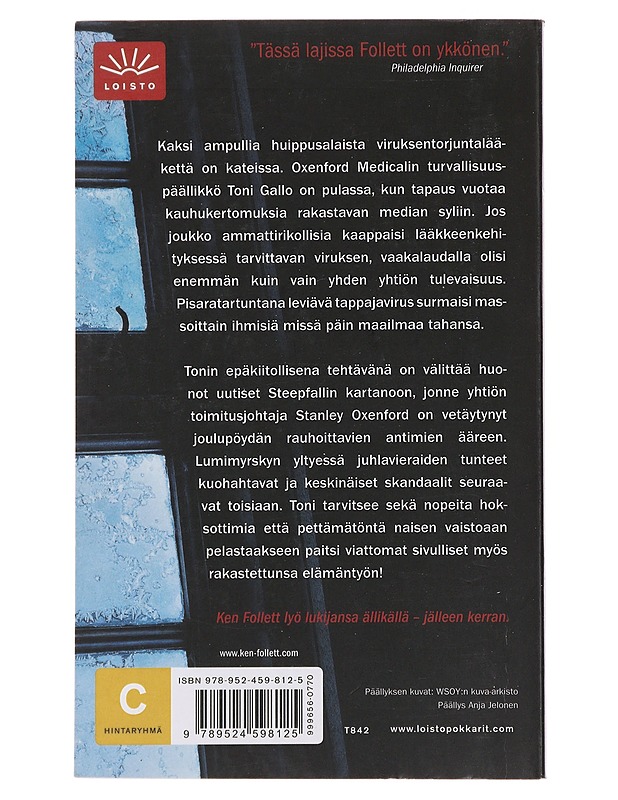 Valkeuden vangit - Follett, Ken - Jännitys ja dekkarit - 10105485297 - 1