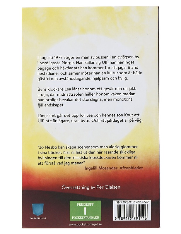 Midnattssol - Nesbø, Jo - Jännitys ja dekkarit - 10105485334 - 1