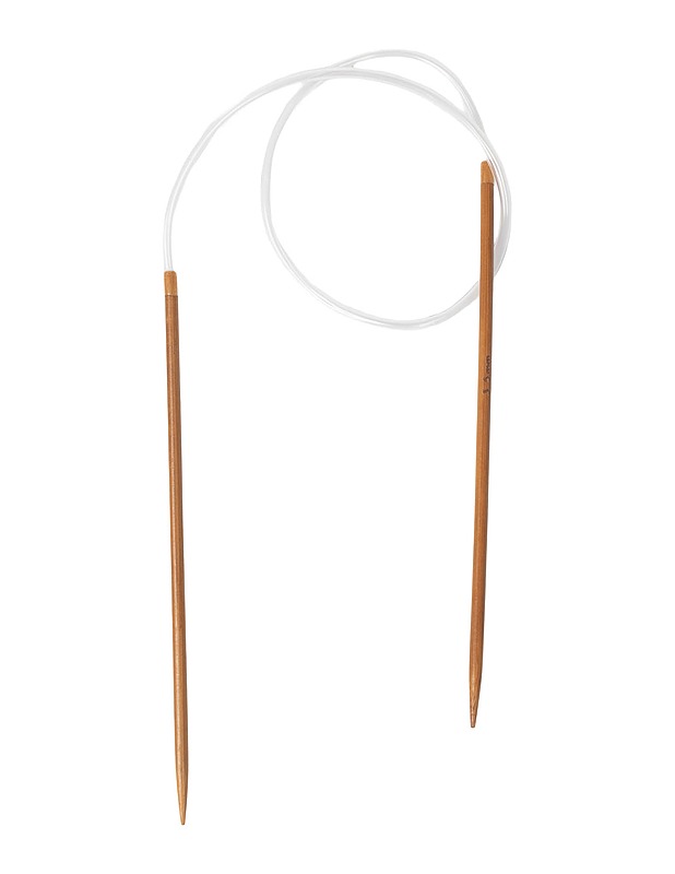 Bambu pyöröpuikko 3,5 mm/60 cm - Käsityö - 10105485342 - 0