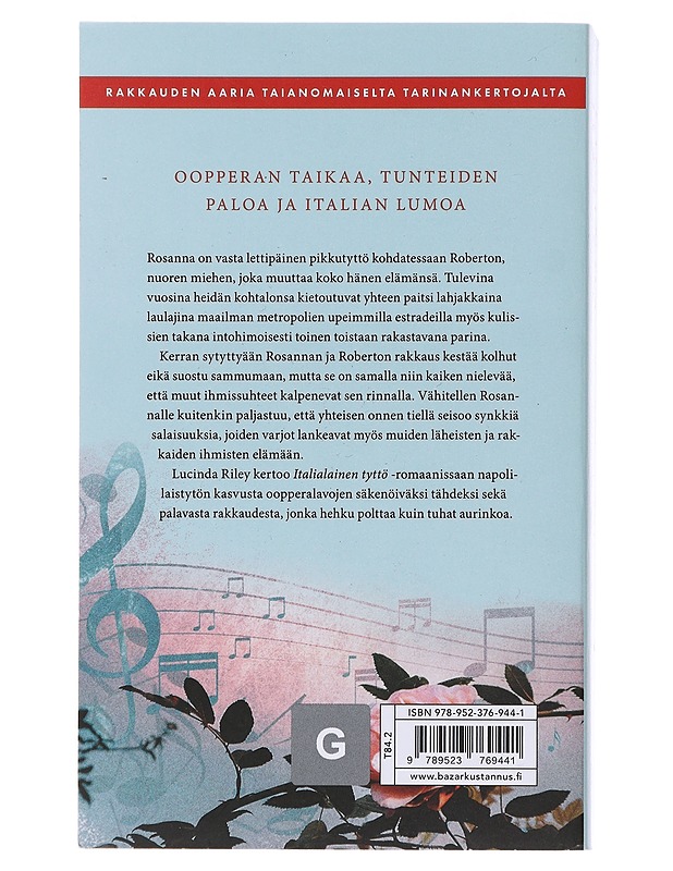 Italialainen tyttö - Riley, Lucinda - Romaanit ja novellit - 10105485351 - 1