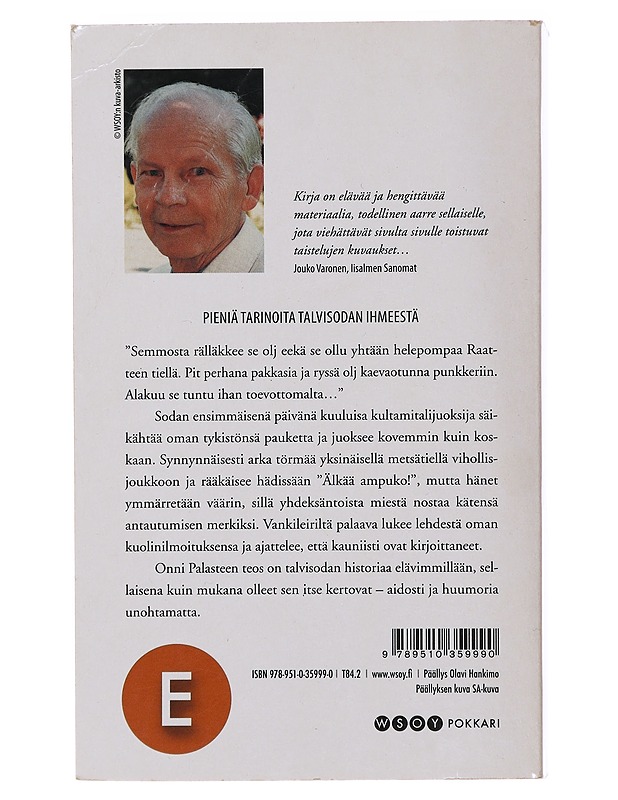 Talvisodan ääniä - Onni Palaste - Romaanit ja novellit - 10105485358 - 1