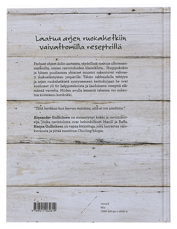 Safkaa : parempaa arkiruokaa - Gullichsen, Alexander - Ruokakirjat - 10105485355 - 1