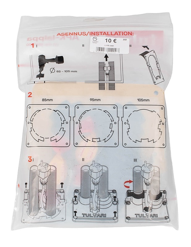 TULVARI APK-laippa läpivientilaippa - Rakennustarvikkeet - 10105485368 - 1