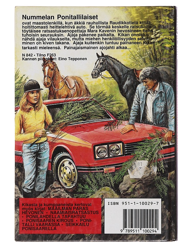 Vaara Raudikkotiellä : tyttöromaani - Merja Jalo - Nuorten kirjat - 10105485369 - 1