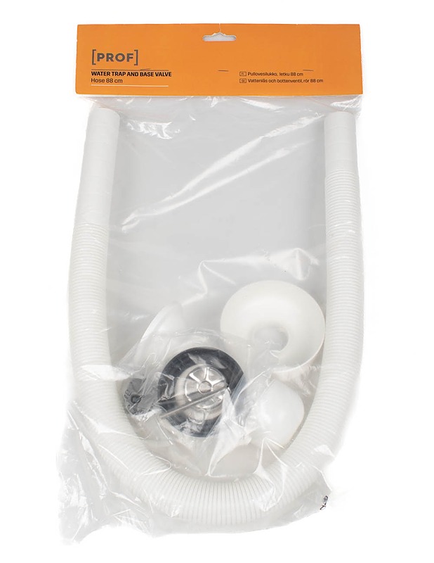 PROF Hose 88 cm pullovesilukko ja pohjaventtiili - Rakennustarvikkeet - 10105485385 - 0