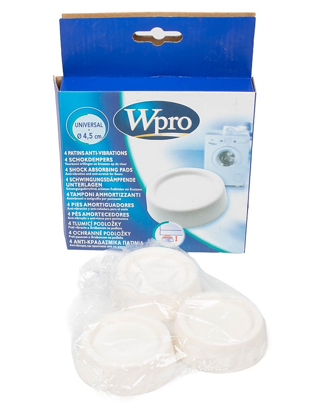 WPRO Universal tärinänvaimennintassut, 3 kpl - Rakennustarvikkeet - 10105485413 - 0