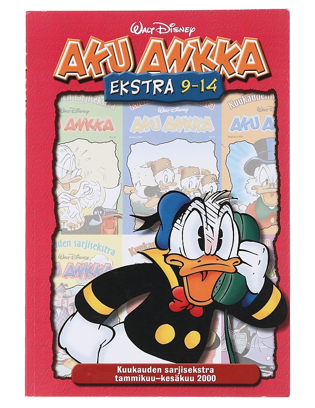 Aku Ankka ekstra : 9-14 - Kovanen, Jenni - Sarjakuvat - 10105485414 - 0