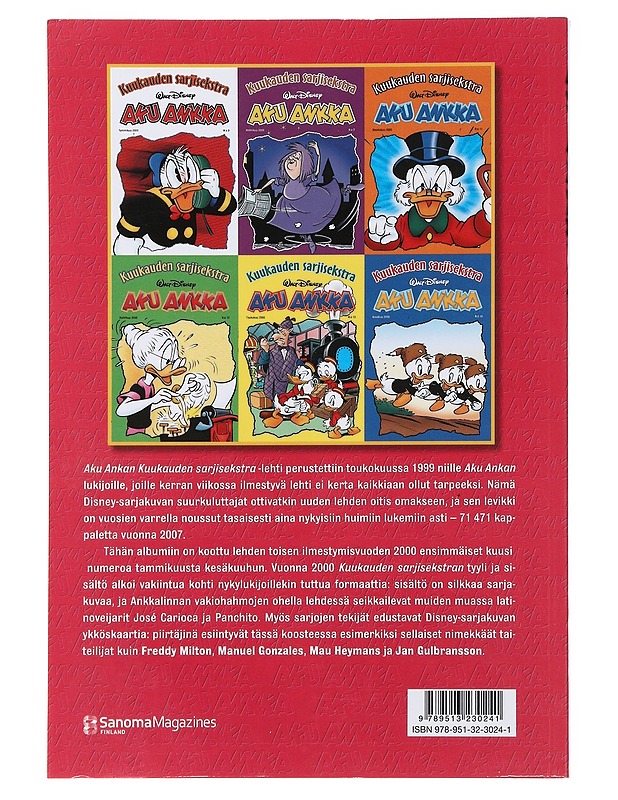 Aku Ankka ekstra : 9-14 - Kovanen, Jenni - Sarjakuvat - 10105485414 - 1