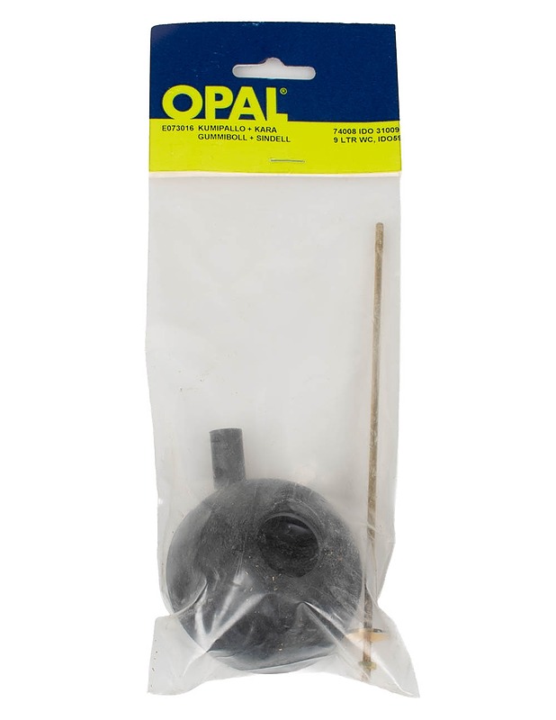 OPAL Kumipallo + kara wc-varaosat - Rakennustarvikkeet - 10105485427 - 0