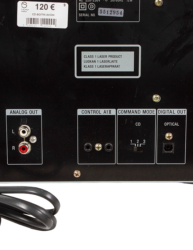 SONY CDP-CX235 cd-soitin - Audio - 10105485457 - 2