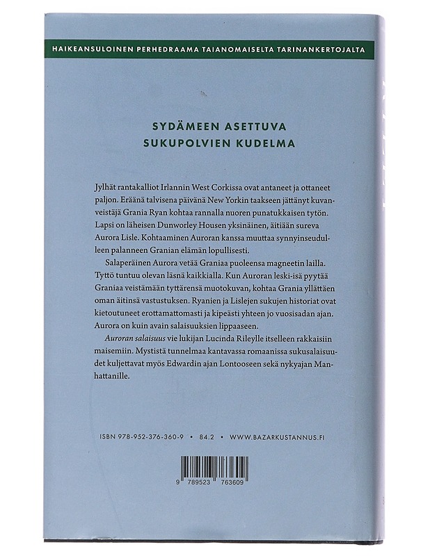 Auroran salaisuus - Riley, Lucinda - Romaanit ja novellit - 10105485449 - 1