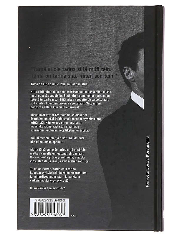 Salaisuuteni - Stordalen, Petter A. - Elämäkerrat ja muistelmat - 10105485506 - 1