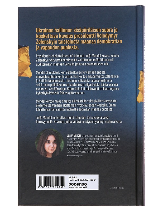 Taistelu vapaudesta - Mendel, Julija - Elämäkerrat ja muistelmat - 10105485512 - 1