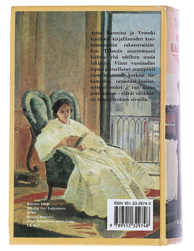 Anna Karenina - Tolstoi, Leo - Romaanit ja novellit - 10105485519 - 1
