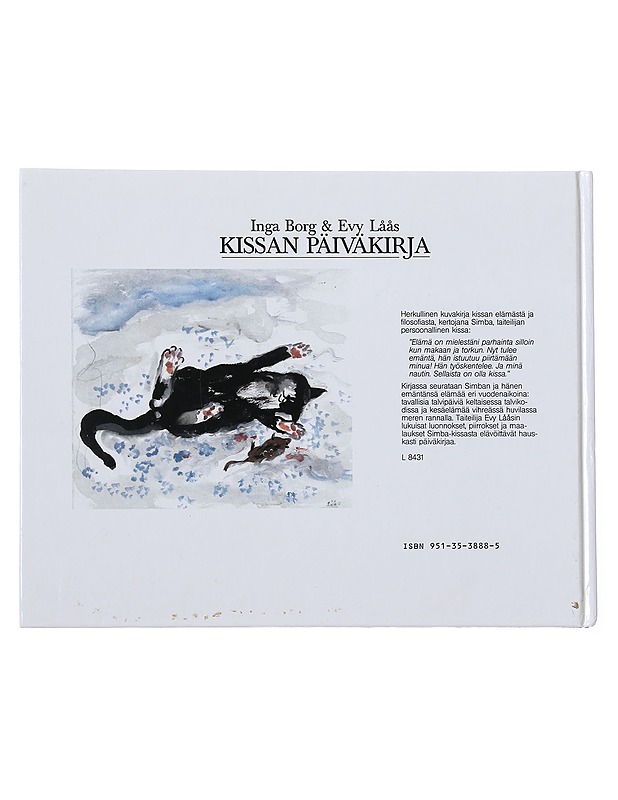 Kissan päiväkirja - Inga Borg - Lastenkirjat - 10105485565 - 1