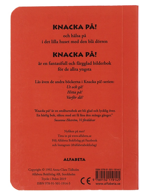Knacka på! - Anna-Clara Tidholm - Lastenkirjat - 10105485567 - 1