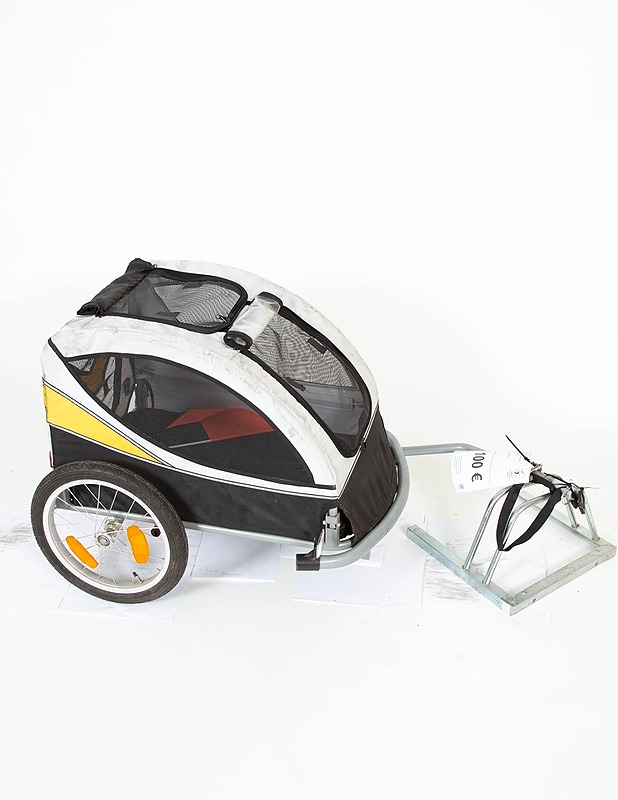 TRIXIE polkupyöräperävaunu eläimille, 16" - Erikoispyörät - 10105485600 - 0