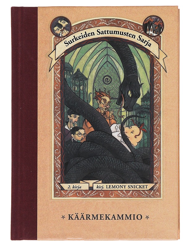 Käärmekammio - Snicket, Lemony - Nuorten kirjat - 10105485625 - 0
