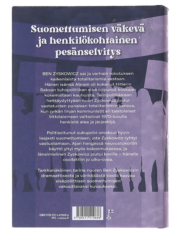 Nuori Ben Zyskowicz : suomettumisen vuodet - Vesa Vares - Elämäkerrat ja muistelmat - 10105485651 - 1