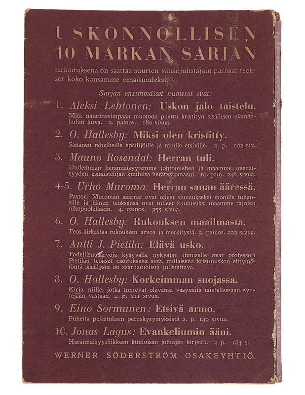 Kedon kukka ja taivaan lintu - Sören Kierkegaard - Harrastekirjat - 10105485708 - 1