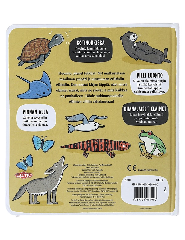 Eläinten maailma - Martin, Ruth - Lastenkirjat - 10105485745 - 1