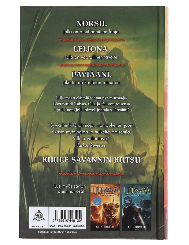 Veren ja luun voima - Hunter, Erin - Lastenkirjat - 10105485771 - 1