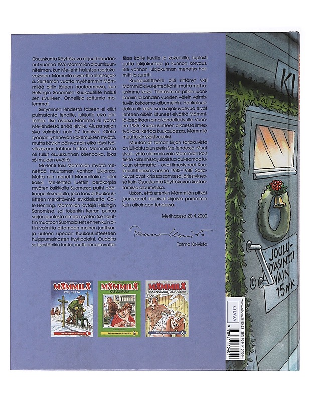 Mämmilä : sarjakuvia Suomesta 1982-1988 - Koivisto, Tarmo - Sarjakuvat - 10105485773 - 1