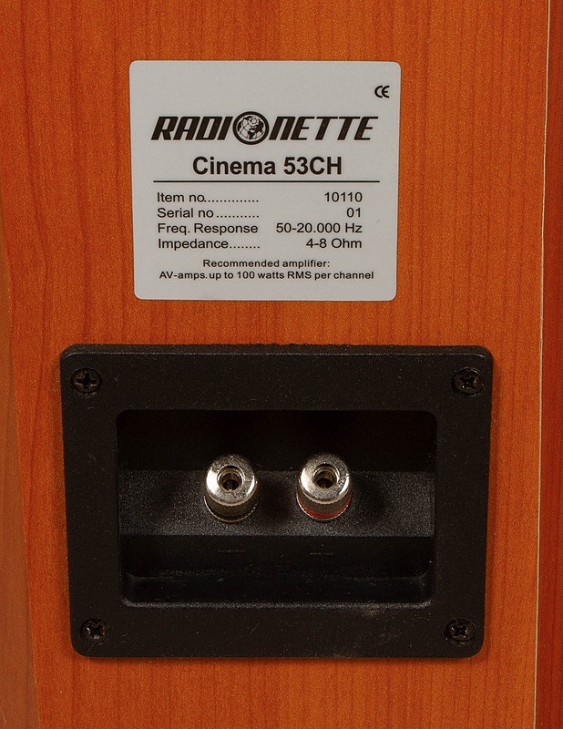 RADIONETTE Cinema 53CH lattiakaiutinpari - Audio - 10105485772 - 2