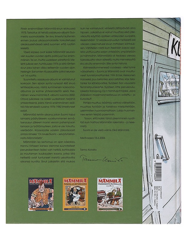 Mämmilä : sarjakuvia Suomesta 1976-1982 - Koivisto, Tarmo - Sarjakuvat - 10105485777 - 1