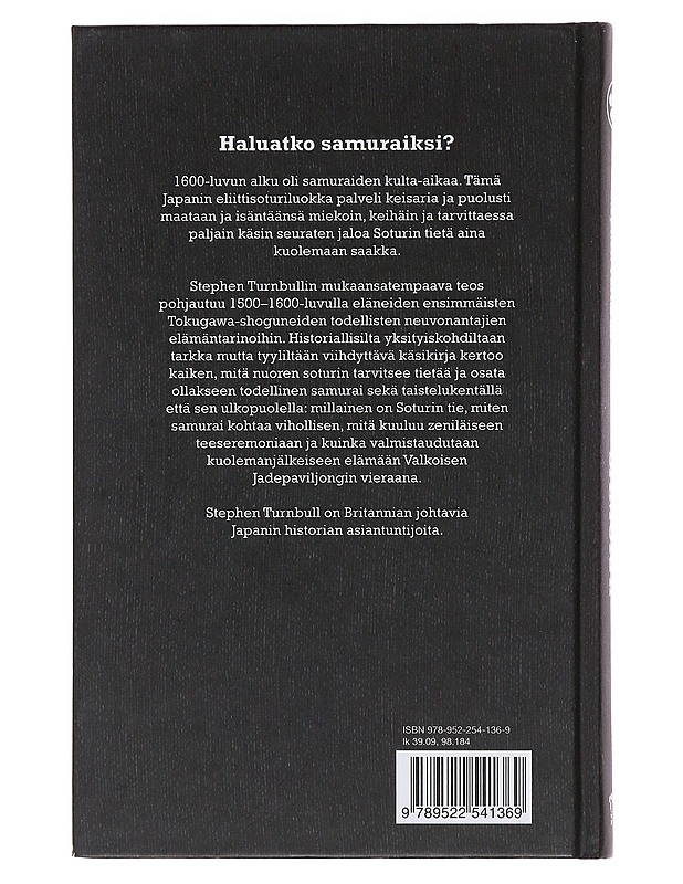 Samurai : historiallisen soturin käsikirja - Turnbull, Stephen - Historiakirjat - 10105485793 - 1