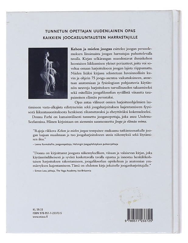 Kehon ja mielen joogaa - Farhi, Donna - Tietokirjat ja oppaat - 10105485798 - 1
