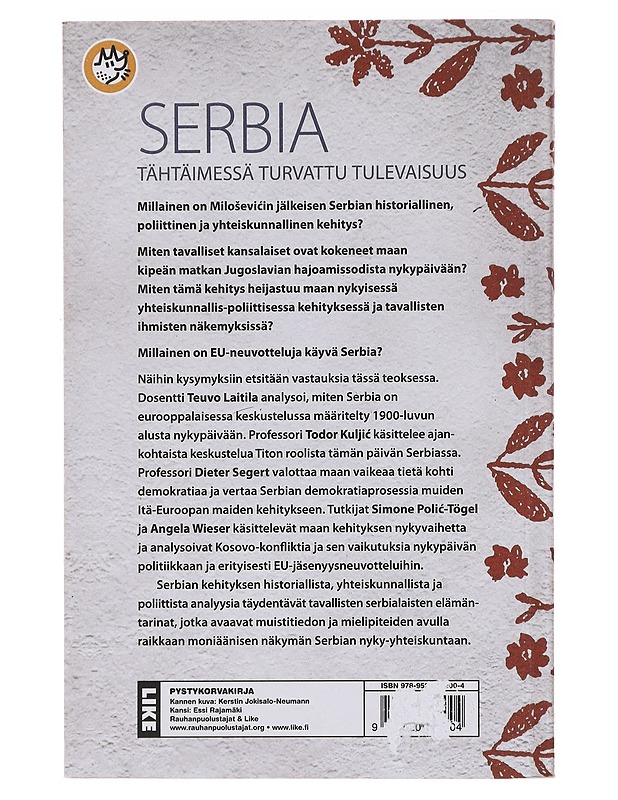 Serbia : tähtäimessä turvattu tulevaisuus - Jokisalo-Neumann, Kerstin - Historiakirjat - 10105485803 - 1