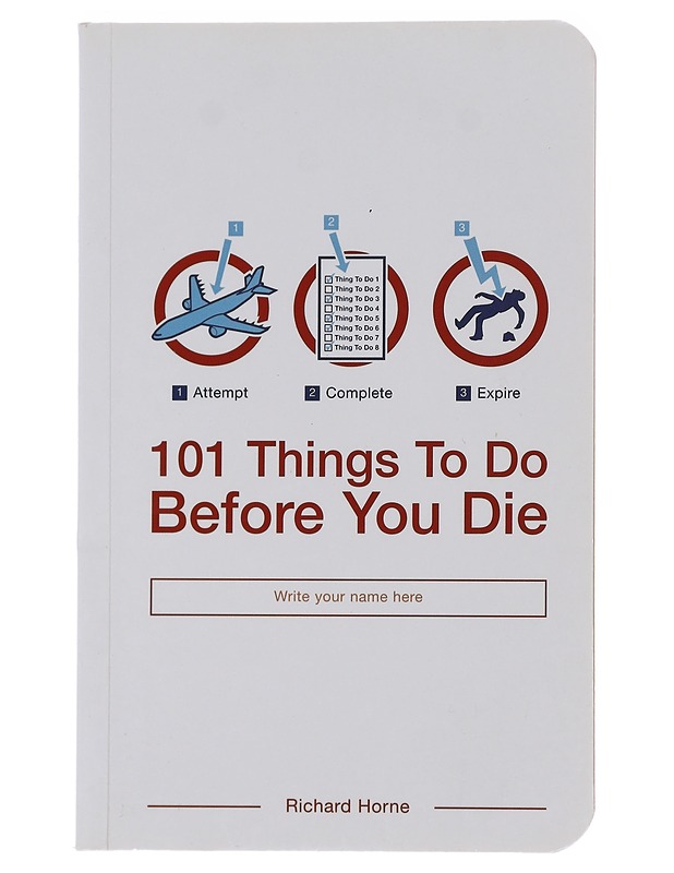 101 things To Do Before You Die - Richard Horne - Kirja lahjaksi - 10105485805 - 0