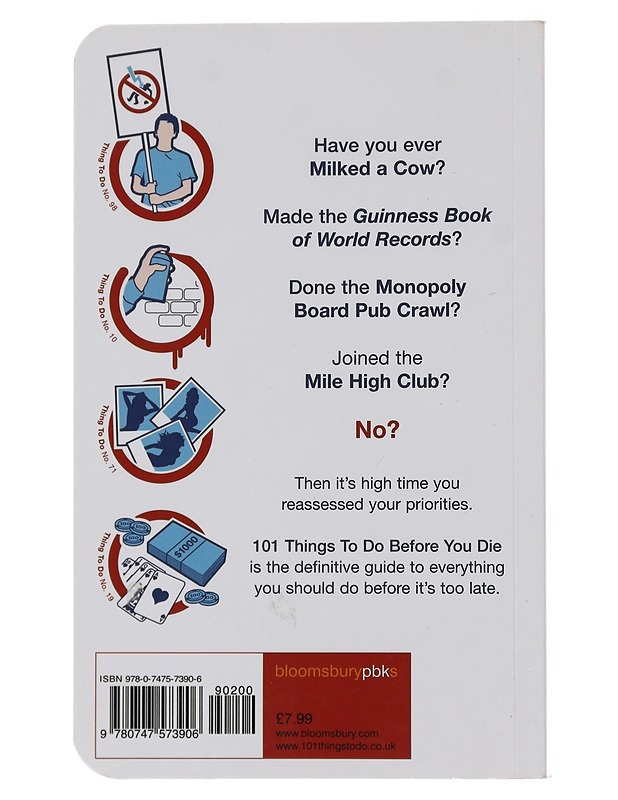 101 things To Do Before You Die - Richard Horne - Kirja lahjaksi - 10105485805 - 1