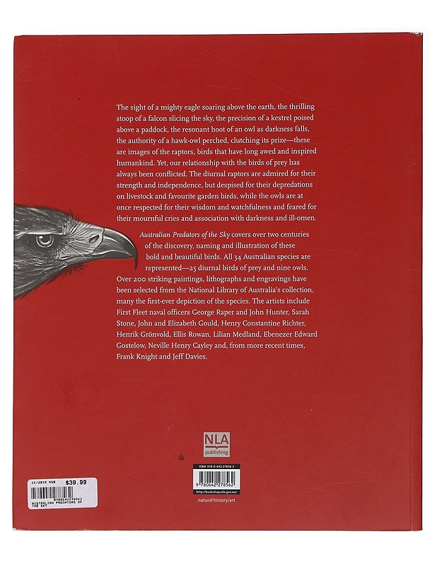 Australian Predators of the Sky - Olsen, Penny - Tietokirjat ja oppaat - 10105485817 - 1