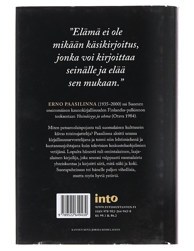 Erno Paasilinnan kirjallinen elämä - Matti Salminen - Elämäkerrat ja muistelmat - 10105485821 - 1