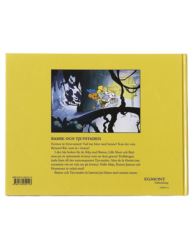 Bamse och Tjuvstaden - Gunnarsson, Joakim - Lastenkirjat - 10105485872 - 1