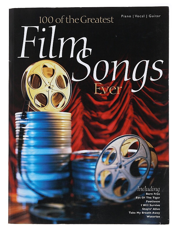 100 of the greatest film songs ever : piano, vocal, guitar - Musiikki- ja elokuvakirjat - 10105485881 - 0
