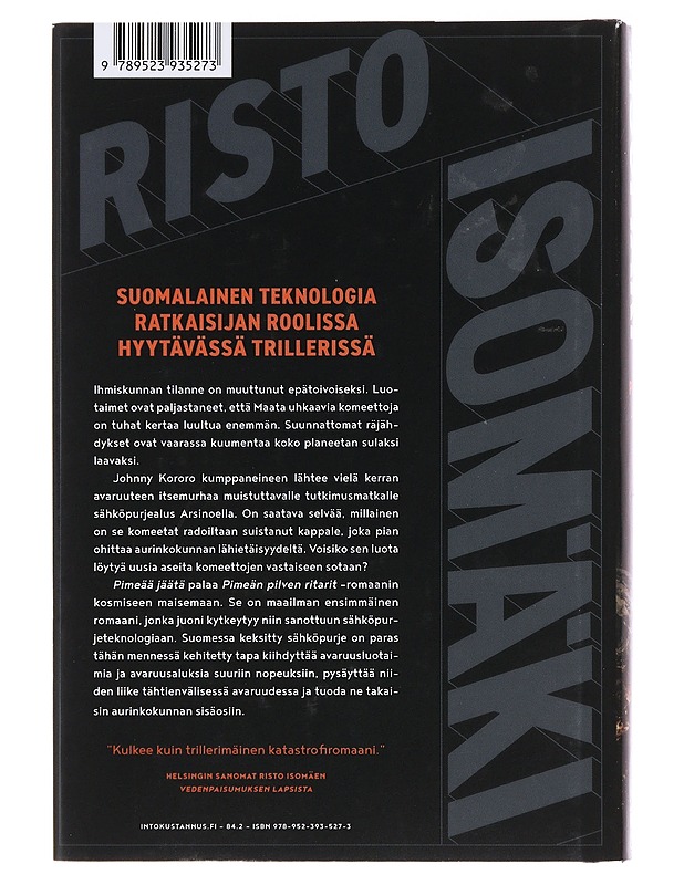 Pimeää jäätä - Risto Isomäki - Fantasia- ja scifi - 10105485907 - 1