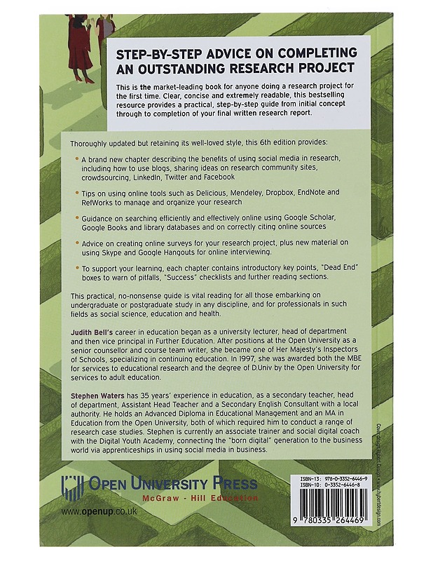 Doing your research project : a guide for first-time researchers - Bell, Judith - Tietokirjat ja oppaat - 10105485917 - 1