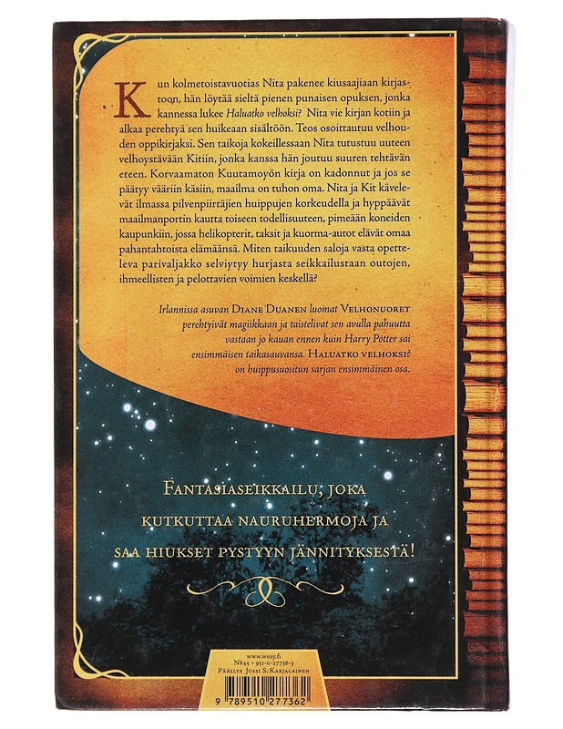 Haluatko velhoksi? - Duane, Diane - Fantasia- ja scifi - 10105486005 - 1