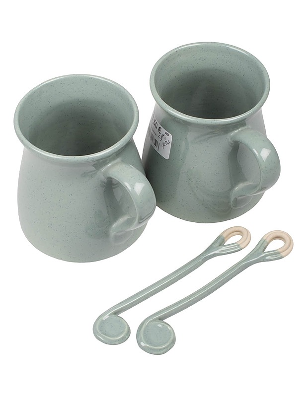 THE WHITE STUDIO Neste muki ja sekoitustikku, 2 paria - Mukit ja kahvikupit - 10105486012 - 0
