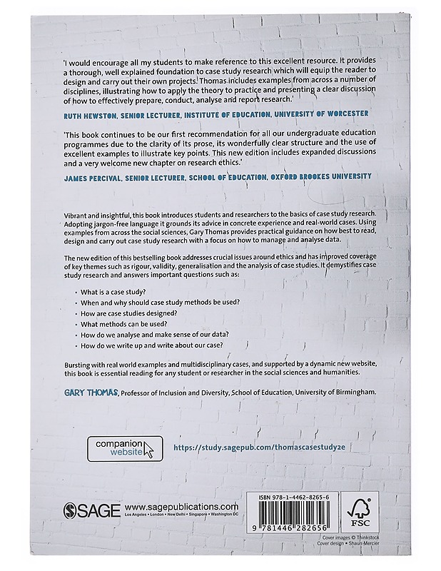 How to do your case study - Gary Thomas - Tietokirjat ja oppaat - 10105486050 - 1
