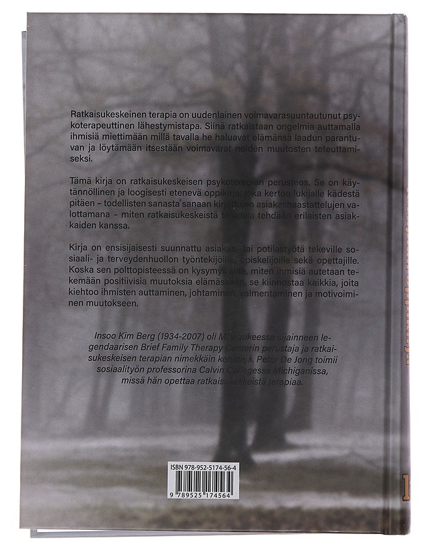 Ratkaisukeskeisen terapian oppikirja - De Jong, Peter - Tietokirjat ja oppaat - 10105486061 - 1