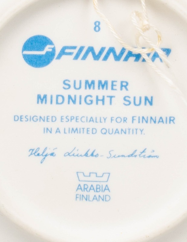 ARABIA Summer midnight sun seinälautanen - Designsuosikit - 10105486088 - 2